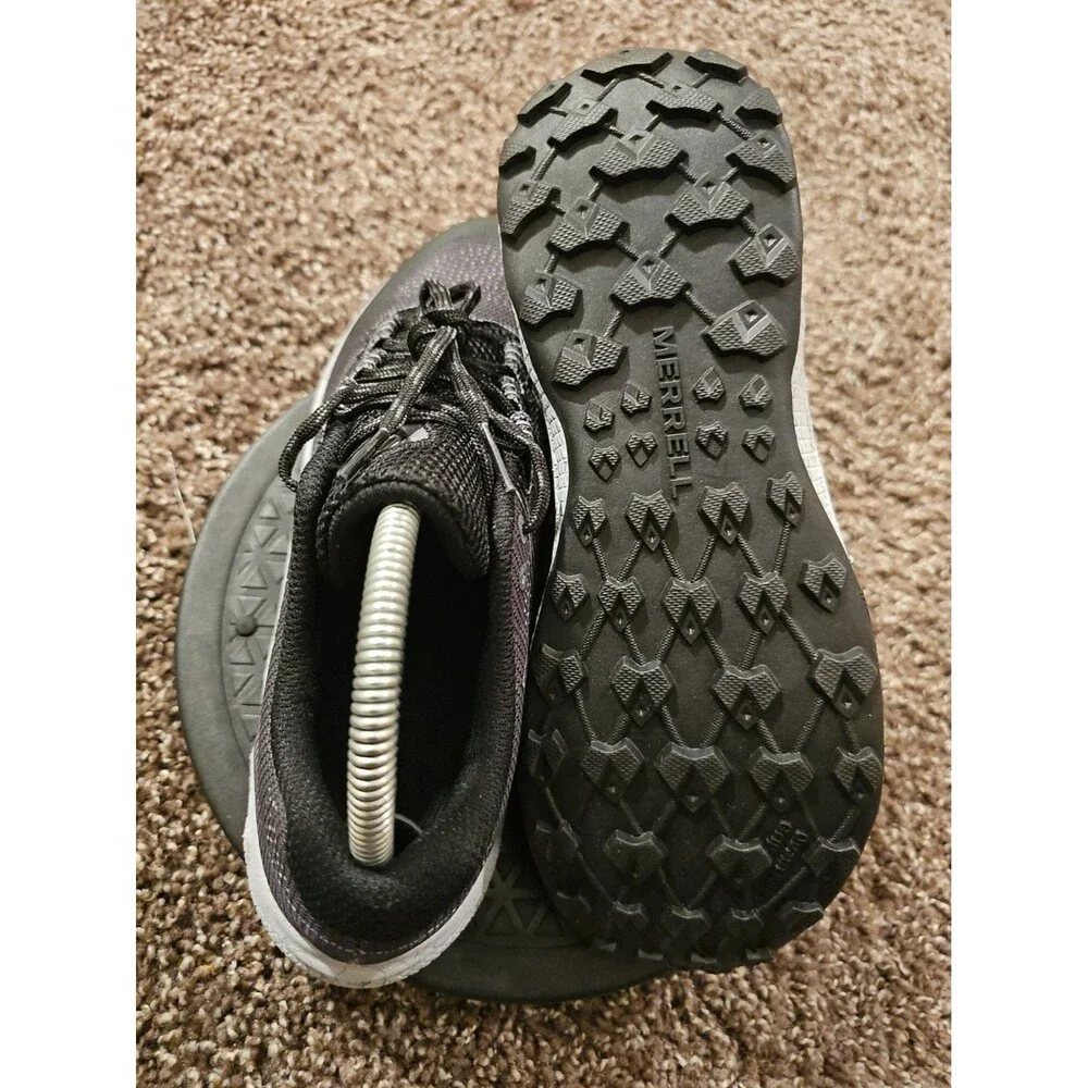 Merrell Nova 2 Junior Black Grey Trail Running Shoes MK265733 Size 6.5M